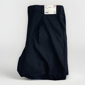 Uniqlo Pleated Wide Dress Pants Mens Sz XL 36-39inch *NWT Read*